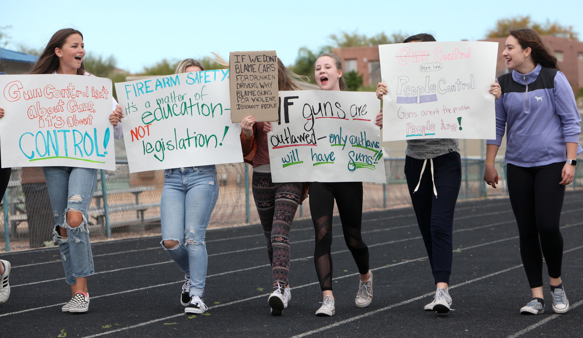 Student Walkouts around Tucson